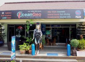 Ocean Geo Diving and Tours shop!