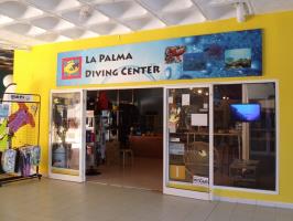 Dive Center and Shop - and a living room