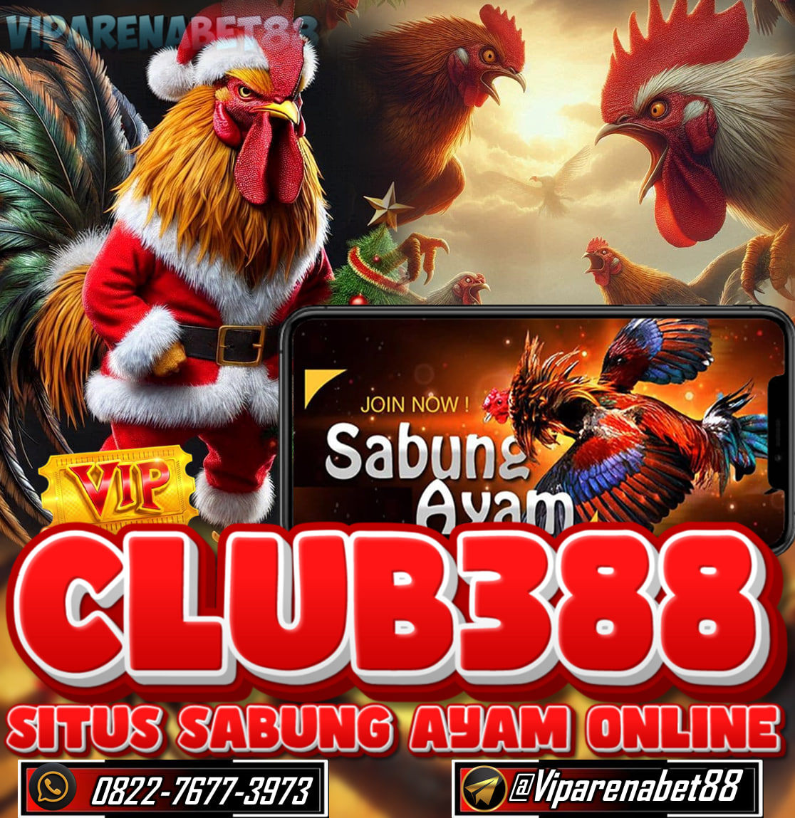 Viparenabet88 merupakan agen situs sabung ayam online yang sudah berdiri sejak tahun 2016
Sebagai agen sabung ayam online yang terpercaya, Viparenabet88 juga ada memberikan untuk anda, bonus cashback hingga 10% setiap minggunya dan juga bonus 100% untuk anda yang bisa menang beruntun 7X bisa di claim sekali dalam satu hari. Ayo daftarkan akun sabung ayam anda melalui Viparenabet88 terbesar dan terpercaya.

Melayani dalam 24 Jam Setiap Hari
👉 Kontak WhatsApp : +62 822-7677-3973
👉 Website : https://webviparenabet88.blogspot.com/
#arenabet88 #viparenabet88 #webviparenabet88 #agenclub388 #agensabungayam #daftarclub388 #daftarsabungayamonline #bandarclub388 #situssabungayamonline #slotclub388 #sabungayambali #arenasabungayambali #sv388 #agensv388
