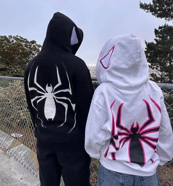 2025 Spider Hoodie Styles to Add to Your Closet