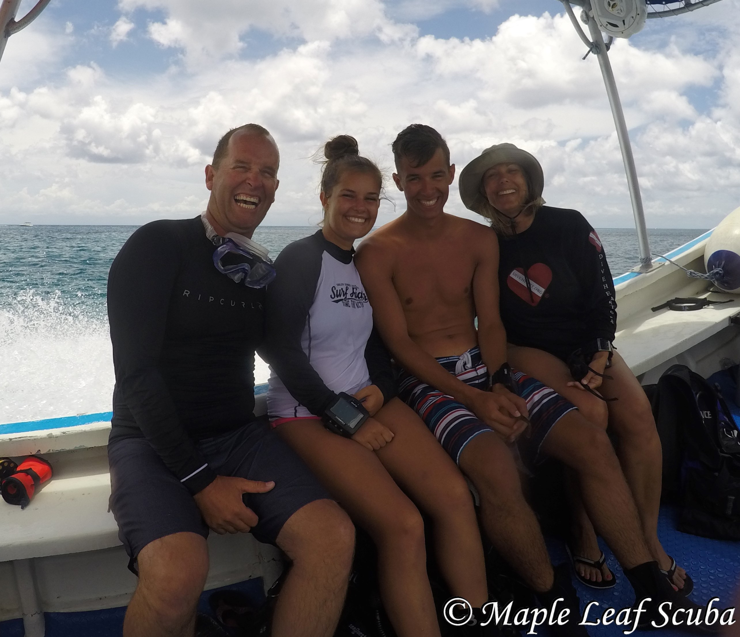 Family of divers 