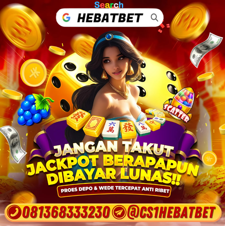 HEBATBET Merupakan Agen Situs slot gacor terbaik, aman dan terpercaya di indonesia dari tahun ke tahun. HEBATBET hadir sebagai solusi yang tepat bagi mereka yang mencari pengalaman judi online yang aman dan menguntungkan. Sebagai agen judi online terpercaya, HEBATBET menawarkan berbagai jenis permainan menarik dan dikenal memiliki winrate tinggi.