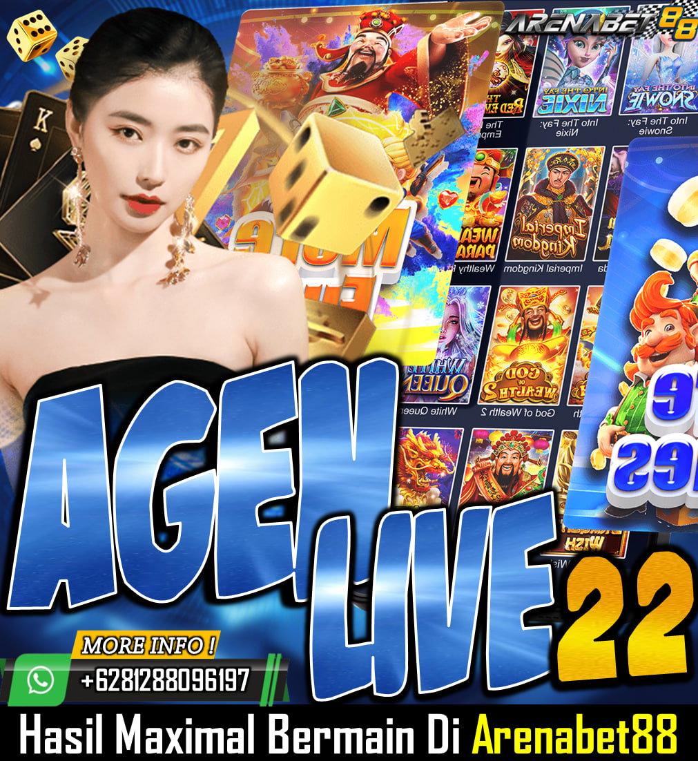 Live adalah slot yang banyak di gemari oleh pemain slot game online karena gamennya sangat mudah menang.

Daftar LIVE22 Viparenabet88 yang menerima deposit melalui Pulsa dan E-wallet.jika anda ingin masuk ke dalam platform LIVE22 Resmi ini tentunya anda harus memiliki akses berupa Akun (ID & Password) LIVE22. Daftar LIVE22 Resmi secara mudah melalui Viparenabet88 dimana anda akan kami layani dengan ramah dan juga profesional, hubungi kami kapan saja anda butuhkan selama 24 jam penuh setiap harinya.

Hubungi kontak resmi agen VIP arenabet88 dibawah:
Whatsapp : 0812-8809-6197
#arenabet88 #viparenabet88 #agenlive22 #daftarlive22 #slotlive22 #live22 #live22indonesia #agentembakikanonline #daftarlivecasino #bandarlive22 