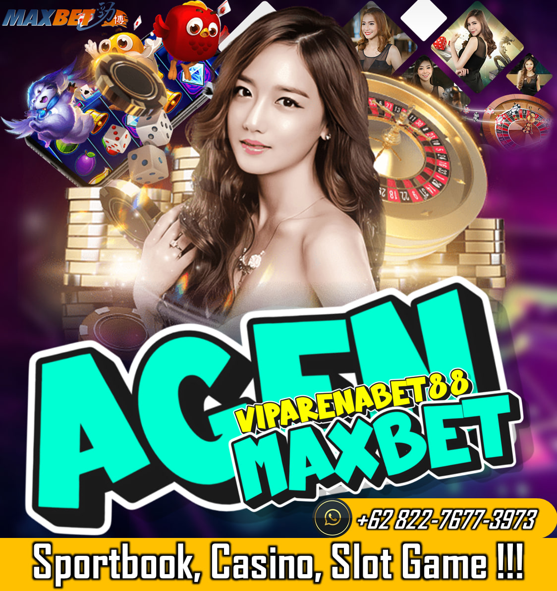 Maxbet merupakan agen resmi taruhan online di indonesia yang menjadi salah satu situs  judi online yang terpercaya, untuk melakukan taruhan secara resmi dan aman.

Bagi anda yang suka bermain game Live casino atau pasang taruhan bolaonline silahkan gabung bersama kami sekarang juga dimana anda akan merasa nyaman dan puas untuk bermain di agen kami dengan pelayanan yang begitu baik dan profesional.

Melayani dalam 24 Jam Setiap Hari
👉 Kontak WhatsApp : +62 822-7677-3973
👉 Website : https://fondby.com/bp2o
BERMAIN DENGAN SPORTIF & BERMAIN UNTUK MENANG
#arenabet88 #webviparenabet88 #viparenabet88 #agenmaxbet #daftarmaxbet #slotmaxbet #agencasinoonline #agentaruhanbola #agenmaxbet88 #daftarmaxbet88