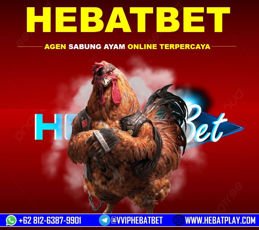 Daftar sekarang di agen sabung ayam online terpercaya yaitu agen HEBATBET. Agen situs judi online aman dan terpercaya saat ini, yuk langsung mampir di agen kita, banyak bonus menarik nya juga lo
