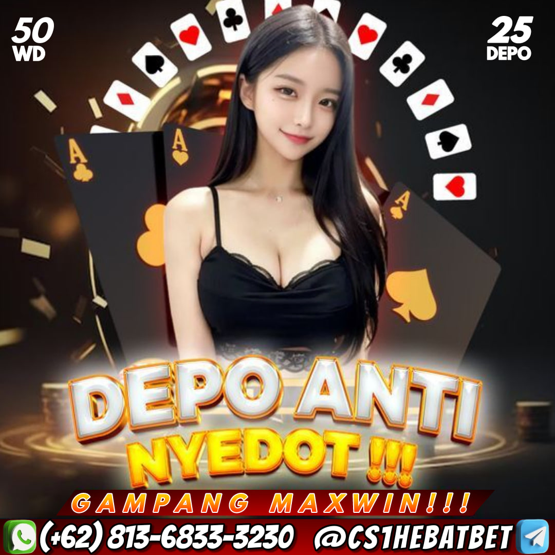 Agen slot gacor terbaik dan terpercaya di indonesia adalah HEBATBET. HEBATBET terbentuk sejak tahun 2010 hadir dengan menawarkan pengalaman bermain judi online terbaik dengan berbagai variasi menarik yang bertujuan untuk kenyamanan saat bermain. Agen CS1HEBATBET juga menghadirkan berbagai jenis permainan menarik serta terlengkap dari seluruh permainan online di dunia seperti Slot Games, Live Casino, Sabung Ayam, SportBook dan lain — lain sebagainya. Semua permainan yang kami hadirkan dapat Anda mainkan cukup memiliki 1 user ( satu akun ) saja.