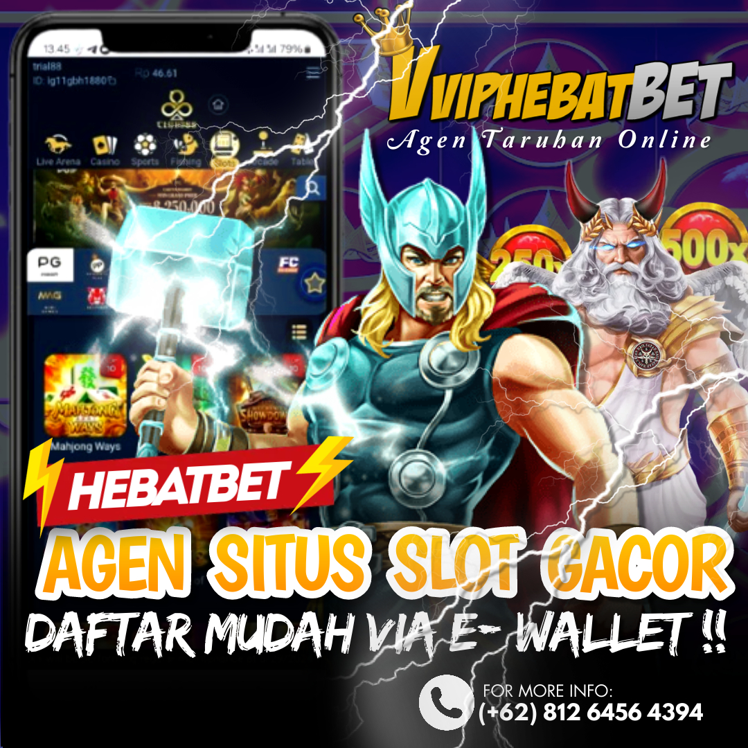 VvipHebatbet adalah Situs Slot Gacor yang merupakan Situs Judi slot online Terbaru dan Terbaik yang melayani Daftar Slot Online Terpercaya berdiri sejak tahun 2024 yang punyai ribuan member setia aktif tiap tiap harinya