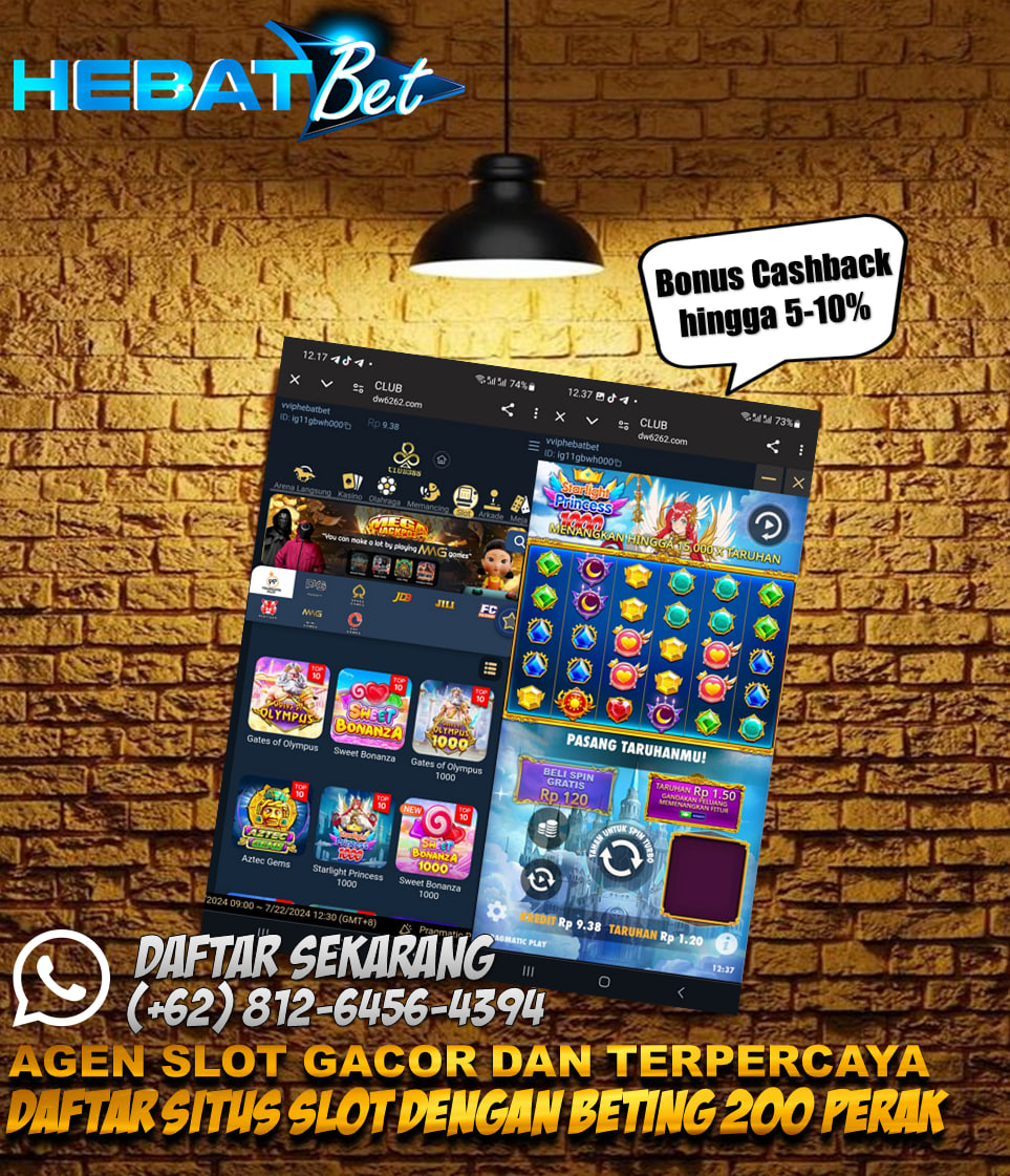 DAFTAR SITUS SLOT GACOR2024
HEBATBET: Situs Slot Online Gacor, Live Casino Online, Bandar Bola Online & Togel Online Terpercaya Di Indonesia, Buruan Daftar & Gabung Sekarang Juga...
✅ Deposit Via Pulsa 📱 & E-Walet "TANPA POTONGAN"
✅ Terima semua jenis pembayaran via bank yang ada di indonesia 
✅ Tidak ada jam offline (24 jam terima semua pembayaran)
✅ Minimal Deposit hanya RP 25.000 & Withdraw RP 50.000
Daftar GRATIS!! 
Mau Join ?? Langsung via WhatsApp kita :
📲 WHATSAPP : (+62)812–6456–4394
📲 TELEGRAM :vviphebatbet