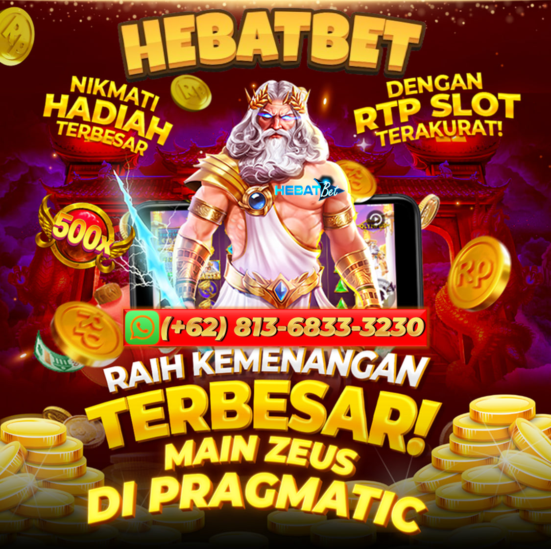 Agen slot gacor terbaik dan terpercaya di indonesia adalah HEBATBET. HEBATBET terbentuk sejak tahun 2010 hadir dengan menawarkan pengalaman bermain judi online terbaik dengan berbagai variasi menarik yang bertujuan untuk kenyamanan saat bermain. Agen CS1HEBATBET juga menghadirkan berbagai jenis permainan menarik serta terlengkap dari seluruh permainan online di dunia seperti Slot Games, Live Casino, Sabung Ayam, SportBook dan lain — lain sebagainya.