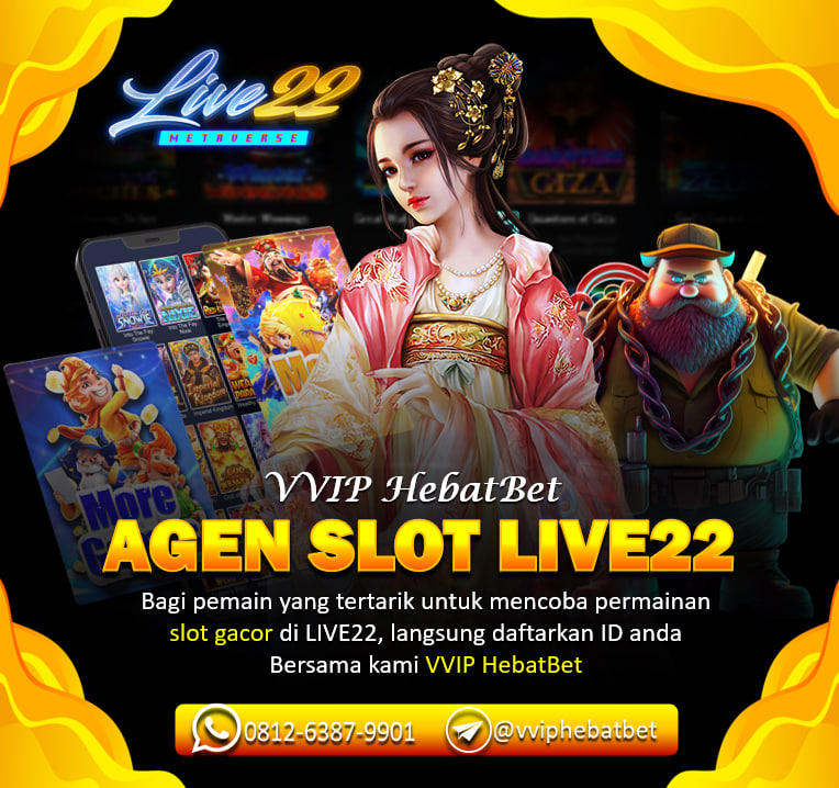 Agen Live22 adalah salah satu penyedia slot online terpopuler dengan permainan yang seru, fitur menarik, dan RTP tinggi. Sebagai agen resmi Live22, kami menyediakan akses mudah dan cepat bagi para pemain yang ingin menikmati sensasi bermain slot gacor dengan peluang kemenangan besar!

WhatsApp : +62 812-6387-9901