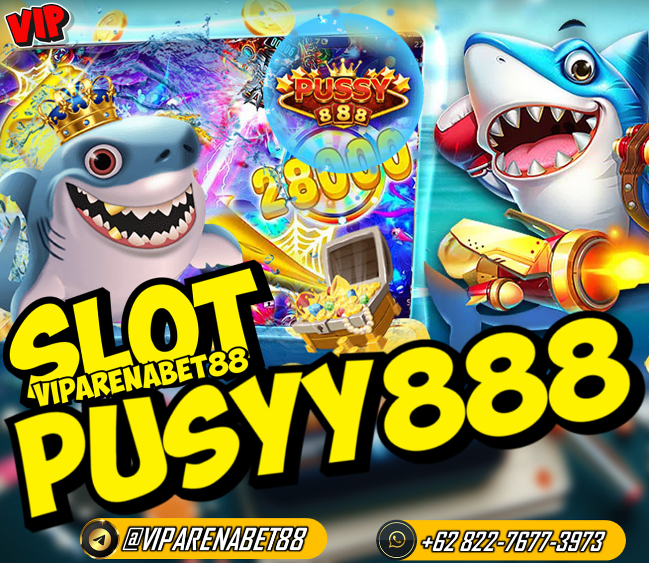 Slot pusyy888 adalah platform kasino online yang paling populer di kalangan slot game online, jika anda ingin melakukan pendaftaran Pusyy888 kalian bisa Melalui Website VIPARENABET88 anda bisa bermain GAME SLOT online dengan transakasi yang begitu gampang dan sudah pasti aman dalam permainan, Segera daftarkan account anda sekarang juga.

Hubungi kontak resmi agen VIP arenabet88 dibawah:
Whatsapp : +62 822-7677-3973
TELEGRAM : @viparenabet88
Link : https://webviparenabet88.blogspot.com/
Cuci Berapa Pun Dibayar Lunas !!!
#arenabet88 #viparenabet88 #webviparenabet88 #agenpusyy888 #daftarpusyy888  #slotpusyy888  #bandarpusyy888  #judipusyy888 slotmalaysiapusyy888 #tembakikanonlinepusyy888 