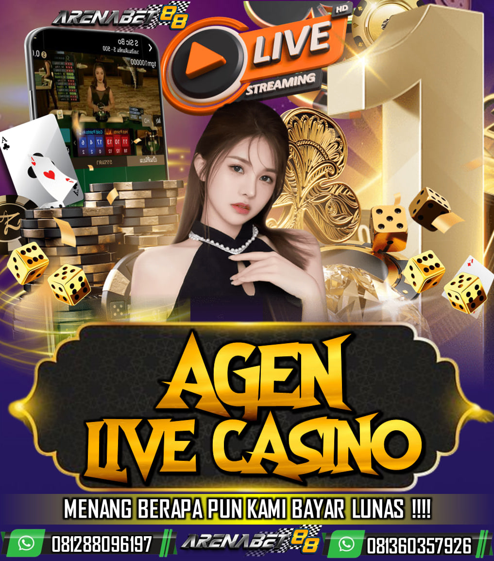 Arenabet88 merupakan agen judi online yang menawarkan berbagai permainan live casino online yang sangat lengkap, dengan mempunyai siaran live streaming langsung dengan dealer professional membuat situs casino online paling di gemari para pemain judi live casino. Kami mempunyai berbagai permainan seru dan tidak kalah menarik seperti baccarat, roulette, sicbo, dragon tiger, blackjack serta poker. Dengan semua keunggulan yang di miliki agen casino online ini harusnya memudahkan para pemain untuk mendapatkan bonus jackpot yang sangat mudah di live casino online. Cepetan daftar sekarang, dan rasain sendiri semua keuntungan yang bisa kamu dapetin di agen casino dan rasakan sensasinya seperti bermain di casino asli.

Hubungi kontak resmi agen VIP arenabet88 dibawah:
Whatsapp : 0812-8809-6197
TELEGRAM : @viparenabet88
Kepuasan anda menjadi prioritas utama kami sepenuh nya.
#arenabet88 #viparenabet88 #agenlivecasino #daftarlivecasino #situsjudilivecasino #judilivecasino #bandarlivecasino #menangberapapundibayar #baccarat #roulette #sicbo
#dragontiger #blackjack #agenpoker #agenion #daftarion