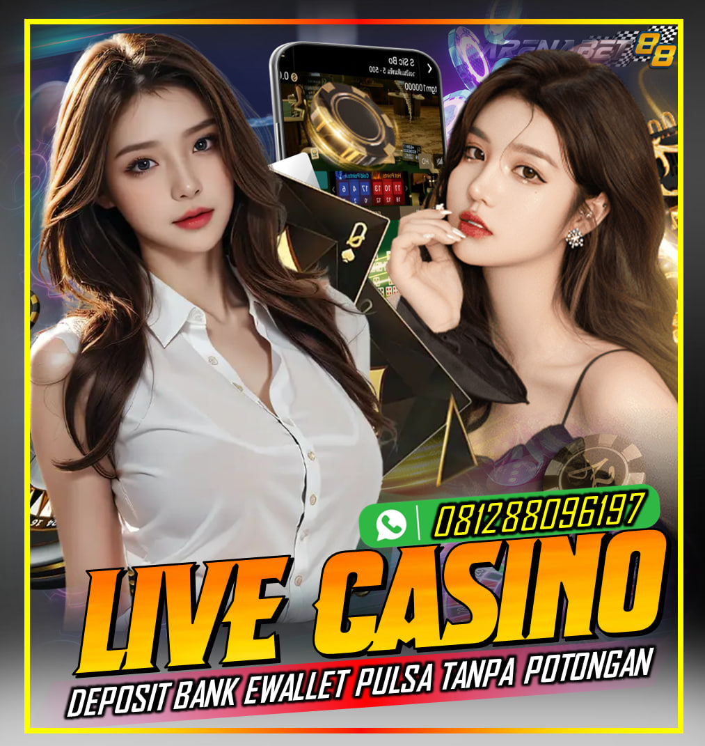 Arenabet88 adalah situs live kasino online terbesar di asia dan menjadi bandar terpercaya juga. Situs kasino online terbaik di indonesia yang membayar kemenangan 100% tanpa mempersulit semua member. Agen kasino online mempunyai banyak jenis permainan yang menarik untuk di mainkan.

Live casino online dan live casino tidak lah sama tetapi mempunyai kreteria tersendiri dan casino online juga bisa di akses setiap hari dan 24 jam. Bandar casino online selalu memberikan layanan terbaik untuk semua member nya dan menyediakan CS online 24 jam. Games casino online memiliki keunikan tersendiri yang bisa kalian rasakan. Bandar kasino live online memiliki game ternama seperti Blackjack, Roulette, Baccarat.

KONTAK ARENABET88 lainnya :
Whatsapp : 0812-8809-6197
TELEGRAM : @viparenabet88
#arenabet88 #agenarenabet88 #daftarlivecasino #judilivecasino #agenlivecasinoonline #livecasinoonline #bandarlivecasino #daftarlivecasino #menangberapapundibayar #bandarkasino #Roulette #Baccarat 