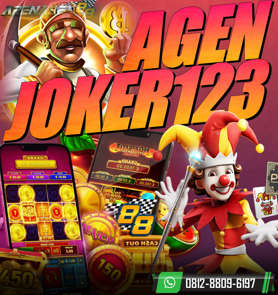 Daftar Joker123 Gaming resmi sekarang dan nikmati berbagai keuntungan bermain di platform terbaik ini! Dengan proses pendaftaran yang cepat dan mudah, Anda dapat langsung mengakses ratusan permainan seru dari Joker Gaming yang terkenal dengan peluang kemenangan besar. Joker123 memberikan pengalaman bermain yang aman dan terpercaya, dilengkapi dengan berbagai pilihan metode pembayaran yang praktis.

Bergabung sekarang juga untuk mendapatkan berbagai bonus menarik, termasuk bonus deposit dan cashback yang akan meningkatkan peluang menang Anda. Jangan lewatkan kesempatan untuk meraih jackpot besar setiap hari hanya di Joker123! Daftar sekarang dan rasakan sensasi bermain di situs gaming resmi yang menawarkan kemenangan mudah setiap saat.

Hubungi kontak resmi agen VIP arenabet88 dibawah:
Whatsapp : 0812-8809-6197
TELEGRAM : @viparenabet88
Kepuasan anda menjadi prioritas utama kami sepenuh nya.
#arenabet88 #viparenabet88 #daftarjoker123 #agenjoker123 #slotjoker123 #jokergaming #bandarjoker123 #joker123indonesia #situsslotjoker123