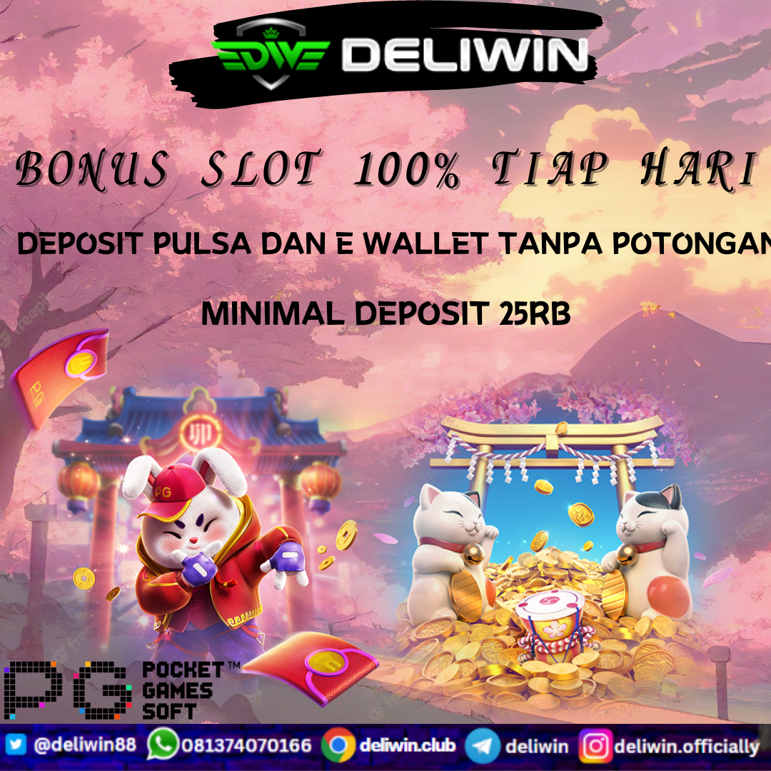 Daftar Situs DELIWIN Agen Sabung Ayam SV388 Terbaik & Terpercaya Di Indonesia. Sistem Pembayaran Yang Adil & Cepat, Kemenangan Berapapun Pasti Dibayar

Bonus Promosi:
• Special Welcome Bonus 20%
• Bonus Deposit Harian Sportbook 10%
• Bonus Winstreak Sportbook 100%
• Bonus Winstreak Sabung Ayam 100%
• Bonus Cashback Sportbook 10%
• Bonus Turnover Slot Games 0.8%

DELIWIN menerima deposit melalui via QRIS, OVO, DANA, Sakuku, Shopeepay, LInkaja, Gopay & Pulsa Tanpa Potongan Online 24 Jam.

Layanan Online 24/7 :
• Link alternatif : Deliwin .club
• Link Alternatif : bit.ly/Agendeliwin
• WA	: +62813-7407-0166
• Telegram : deliwin
• Livechat : https://direct.lc.chat/15025452/


#deliwin #daftardeliwin #prediksi #prediksibola #euro2024 #sabungayam #sabungayamsv388 #agensbobetterpercaya #agenbola #agenbolatangkas #bolatangkas #mmtangkas #tangkas #aduketangkasan #agenbolasbobet #agenbolaterpercaya #jadwalbola #tajiayam #situsbolaterpercaya #agensbobet88 #agenwbet #wbet #boladepostiqris #depotpulsa #depopulsatanpapotongan