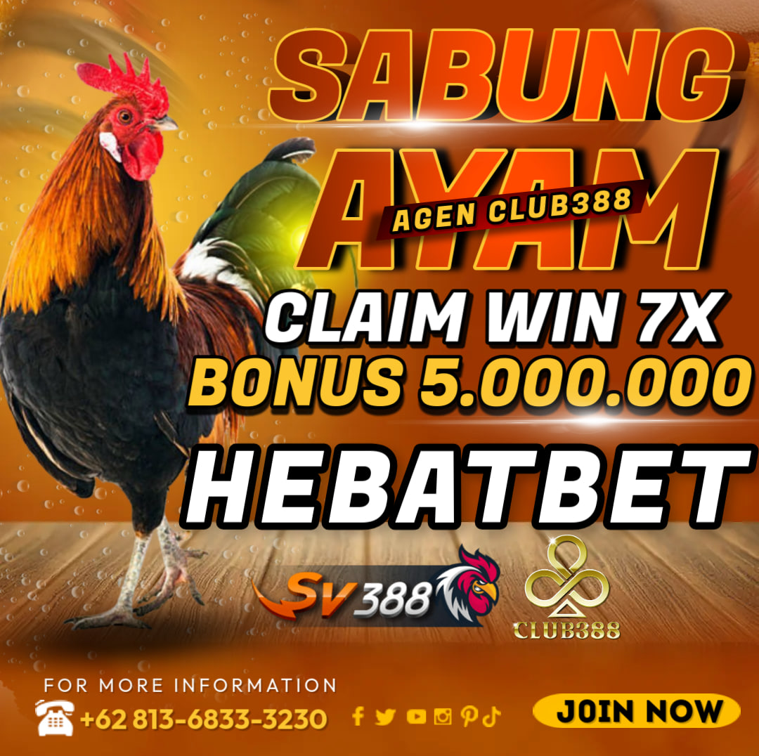 Agen CLUB388 Sabung Ayam online Terpercaya Di Indonesia Yang Sudah Memiliki Lisensi Resmi Dalam Menjalankan Operasinya adalahdi bandar CS1HEBATBET. Pastinya anda ingin bermain dengan situs terpercaya yang sudah terjamini untuk pembayaran proses kemenangan. Situs resmi sabung ayam pertama di indonesia, tentunya menjadi bandar taruhan yang sudah sangat berpengalaman, dimana proses kemenanggan anda akan diposes berapa pun nominalnya.