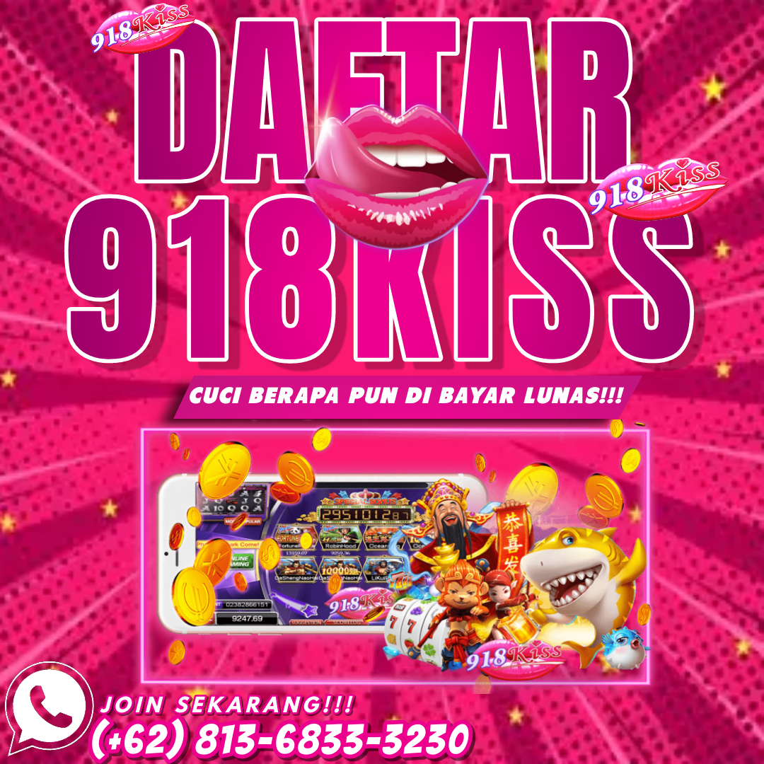 918KISS adalah slot game gacor indonesia yang sangat populer di Asia. Agen 918KISS terbaik dan terpercaya adalah agen CS1HEBATBET, Sebagai bandar 918KISS teraman dan terpercaya di dunia agen HEBATBET sangat mengutamakan pelayanan terbaik terhadap seluruh member yang bermain di agenhebatbet. Bila anda berminat bergabung, anda dapat menghubungi Custumer Service HEBATBET melalui akun media sosial resmi HEBATBET di bawah ini :

✅ Whatsapp : +6281368333230

✅ Telegram : @CS1HEBATBET