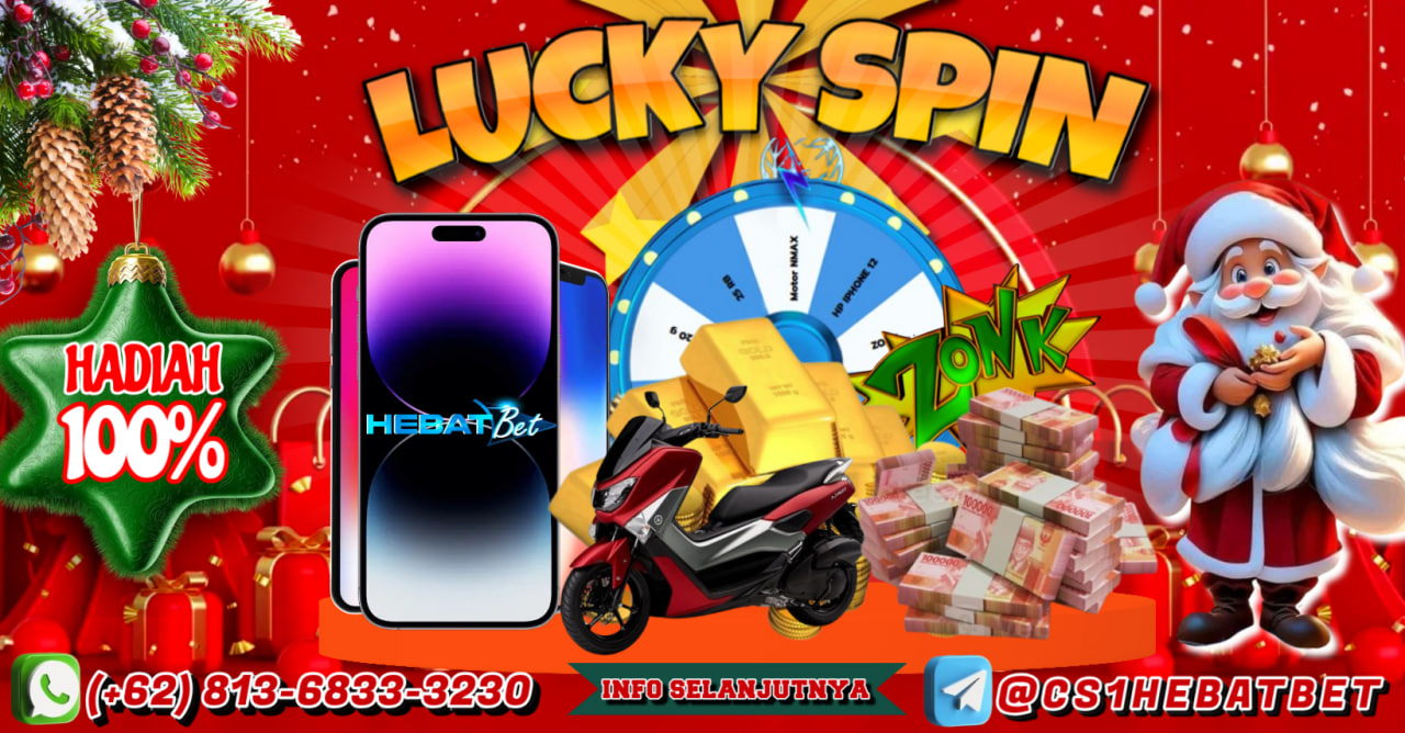 HEBATBET Merupakan Situs Judi online terbaik dan terpercaya yang menghadirkan berbagai jenis permainan menarik serta terlengkap dari seluruh permainan online di dunia. Bukan hanya permainan menarik saja tetapi Bonus-bonus menarik juga banyak tersedia disini. Bergabung dan dapatkan kemenangan yang sangat mudah di semua game seperti Provider Pragmatic Play, Pg Soft, Microgaming, Habanero, IDN Play, dan masih banyak lagi yang mungkin anda sukai.Berminat?? Langsung saja hubungi website HEBATBET di bawah ini, dan Rasakan kemenangan yang tak tanggung-tanggung