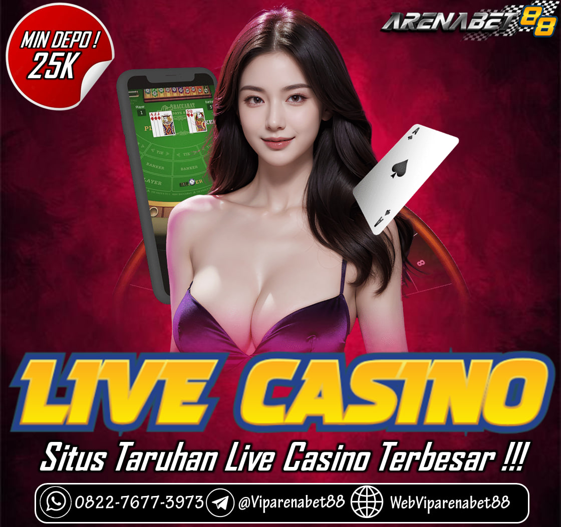 Arenabet88 adalah situs live kasino online terbesar di asia dan menjadi bandar terpercaya juga. Situs kasino online terbaik di indonesia yang membayar kemenangan 100% tanpa mempersulit semua member. Agen kasino online mempunyai banyak jenis permainan yang menarik untuk di mainkan.

Live casino online dan live casino tidak lah sama tetapi mempunyai kreteria tersendiri dan casino online juga bisa di akses setiap hari dan 24 jam. Bandar casino online selalu memberikan layanan terbaik untuk semua member nya dan menyediakan CS online 24 jam. Games casino online memiliki keunikan tersendiri yang bisa kalian rasakan. Bandar kasino live online memiliki game ternama seperti Blackjack, Roulette, Baccarat.

KONTAK ARENABET88 lainnya :
Whatsapp : 0812-8809-6197
TELEGRAM : @viparenabet88
#arenabet88 #agenarenabet88 #daftarlivecasino #judilivecasino #agenlivecasinoonline #livecasinoonline #bandarlivecasino #daftarlivecasino #menangberapapundibayar #bandarkasino #Roulette #Baccarat