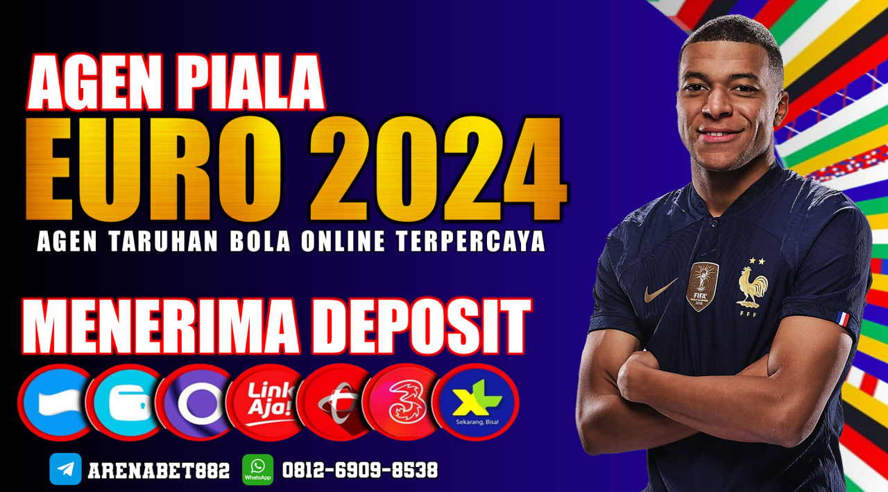 Arenabet88 merupakan agen judi bola​ piala euro 2024 resmi di indonesia, Dimana melalui kami anda bisa bermain taruhan bola online dengan mudah dan nyaman melalui smartphone anda baik itu android maupun ios. Kejuaraan sepak bola euro 2024 atau piala eropa 2024 akan berlangsung pada tanggal 14 juni hingga 14 juli 2024. Jerman akan menjadi Tuan rumah turnamen piala euro 2024 pada edisi ke-17 ini.

Untuk anda yang ingin memasang taruhan bola pada pertandingan sepak bola terbesar di benua biru yakni euro 2024 / piala eropa 2024 yang akan di selenggarakan pada tahun depan di jerman bisa melalui situs taruhan bola terbesar & terpercaya nomor 1 di indonesia yakni Arenabet88.

Daftar akun bola euro 2024 bisa melalui layanan livechat arenabet88 yang tersedia di situs ini. Daftar akun bola euro 2024 bisa melalui bank yang ada di seluruh indonesia dan bisa menggukana E-wallet seperti dana, ovo dan gopay. Ayo daftarkan akun anda sekarang juga di situs taruhan bola terbesar & terpercaya di indonesia Arenabet88. Pasang tim pilihan anda sekarang juga dan menangkan hadiah sebanyak mungkin di bandar judi bola piala eropa 2024 Arenabet88.

Arenabet88 selaku partner dari euro 2024 atau piala eropa 2024 menyediakan pasaran terlengkap judi bola online euro 2024 atau piala eropa 2024 seperti taruhan bola Handicap ( Hdp ), 1x2, Over Under ( O/U ), Ganjil Genap ( O/E ), Mix Parlay, Tebak Skor dan pasaran lain nya. Jadi tunggu apa lagi bosku segera bergabung bersama kami dapatkan bonus & promo menarik di sini !.
INFO LEBIH LANJUT HUBUNGI WHATSAPP DI BAWAH :
Layanan Online 24/7
🔹 WA : +62 812–6909–8538
🔹 TELEGRAM : Arenabet882
🔹 IG : ARENABET88_OFFICIAL