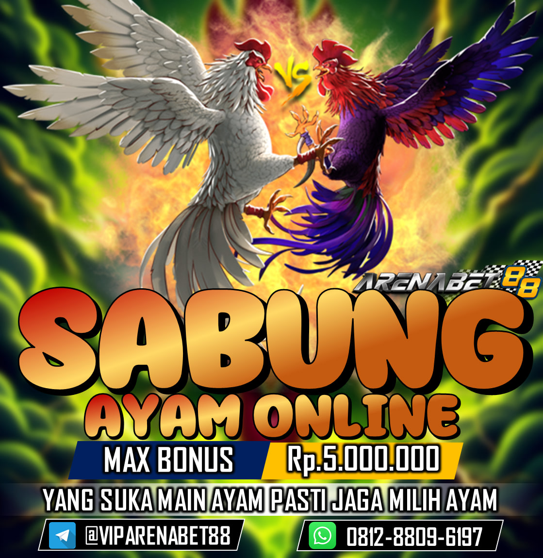 
DAFTAR SABUNG AYAM CLUB388 | JUDI SABUNG AYAM CLUB388, Daftar Club388 melalui agen Club388 tanpa di kenakan biaya sama sekali bandar Club388 memberikan bonus unik depo pulsa tanpa potongan sama sekali. Club388 adalah sabung ayam online yang satu produk dengan Sv388 , Agen casino online Arenabet88 memberikan banyak promo tentang permainan di produk tersebut mulai dari bonus 100% 6 dan 8 kali winner , new member , cashback , refferal dan masih banyak bonus lain nya .
Arenabet88 adalah bandar taruhan online yang sudah lama di kenal di kalangan perjudian online di indonesia mulai dari slot gaming , livecasino , sportbook , tangkas , balaptikus dan termasuk sabung ayam online Club388 , dengan menggunakan bank nasional yang sudah tersedia di indonesia kamu sudah bisa mendapatkan username dan password tanpa di kenakan biaya sama sekali , selain regis atau pendaftaran dari bank Arenabet88 juga menyediakan daftar melalui eMoney dan link aplikasi yang sudah tersedia di bank indonesia.

Melayani dalam 24 Jam Setiap Hari
👉 Kontak WhatsApp : 0812-8809-6197
👉 Kontak Telegram : @Viparenabet88	
#arenabet88 #viparenabet88 #agenclub388 #daftarclub388 #agensabungayamonline #daftarsabungayamonline #winstrikesabungayam #sabungayambali #sabungayamtoroja #club388 #slotclub388 #ayambali