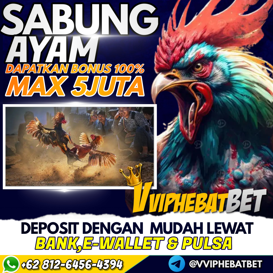 Daftar sabung ayam online adalah video live streaming laga pertandingan adu ayam wala meron disiarkan 24 jam oleh penyedia situs sabung ayam. Informasi lebih lanjut dapat dilihat melalui table yang berisi nama agen, jenis, minimal deposit, bandar, promosi yang tersedia, rating dan link registrasi.

WhatsApp : (+62) 812-6456-4394