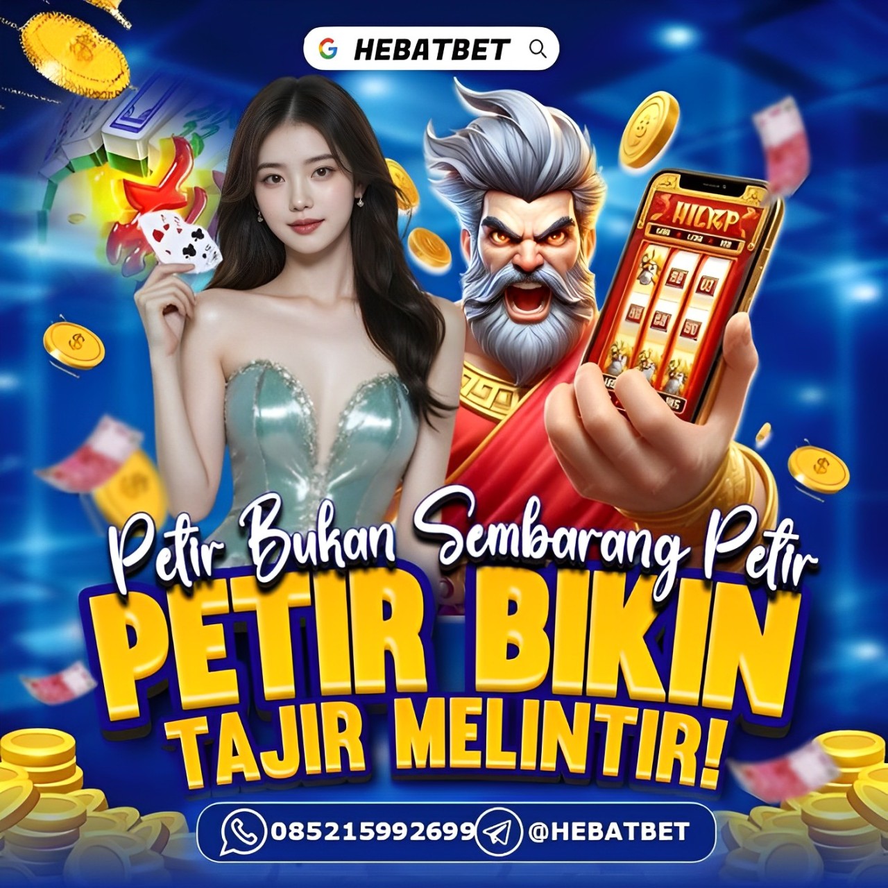 Daftar Slot gacor Indonesia dapat anda lakukan bersama agen daftar resmi Slot Indonesia, Hebatbet. Persyaratan utama daftar Slot Gacor Indonesia ialah memiliki salah satu akun rekening bank lokal seperti BCA, BNI, BRI, Mandiri, CIMB Niaga ,Danamon dan E- Wallet.Costumer Servis Hebatbet yang online selama 24jam penuh untuk siap meyani anda dengan cepat dan tepat Setelah anda memiliki salah satu rekening bank lokal yang kami sebutkan, maka langkah berikutnya anda dapat menghubungi kontak agen Slot Gacor Hebatbet dibawah ini :

Daftar GRATIS!! Minimal Deposit Hanya 25 RIBU!!!💸

Mau Join ?? Langsung via WhatsApp kita :
WHATSAPP : +62 852-1599-2699
TELEGRAM :hebatbet
DAFTAR SEKARANG