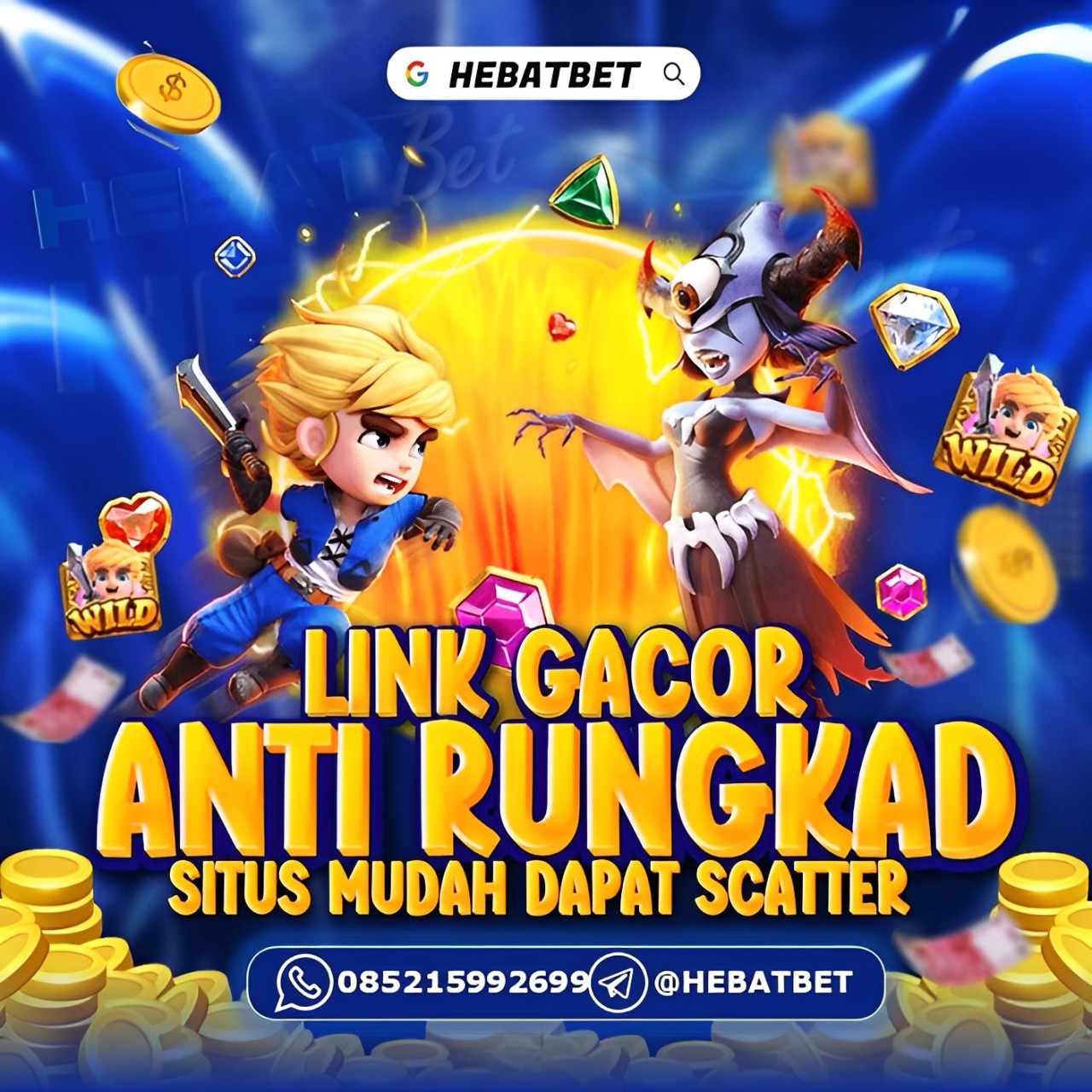 Daftar Slot gacor Indonesia dapat anda lakukan bersama agen daftar resmi Slot Indonesia, Hebatbet. Persyaratan utama daftar Slot Gacor Indonesia ialah memiliki salah satu akun rekening bank lokal seperti BCA, BNI, BRI, Mandiri, CIMB Niaga ,Danamon dan E- Wallet.Costumer Servis Hebatbet yang online selama 24jam penuh untuk siap meyani anda dengan cepat dan tepat Setelah anda memiliki salah satu rekening bank lokal yang kami sebutkan, maka langkah berikutnya anda dapat menghubungi kontak agen Slot Gacor Hebatbet dibawah ini :

Daftar GRATIS!! Minimal Deposit Hanya 25 RIBU!!!💸

Mau Join ?? Langsung via WhatsApp kita :
WHATSAPP : +62 852-1599-2699
TELEGRAM :hebatbet
DAFTAR SEKARANG