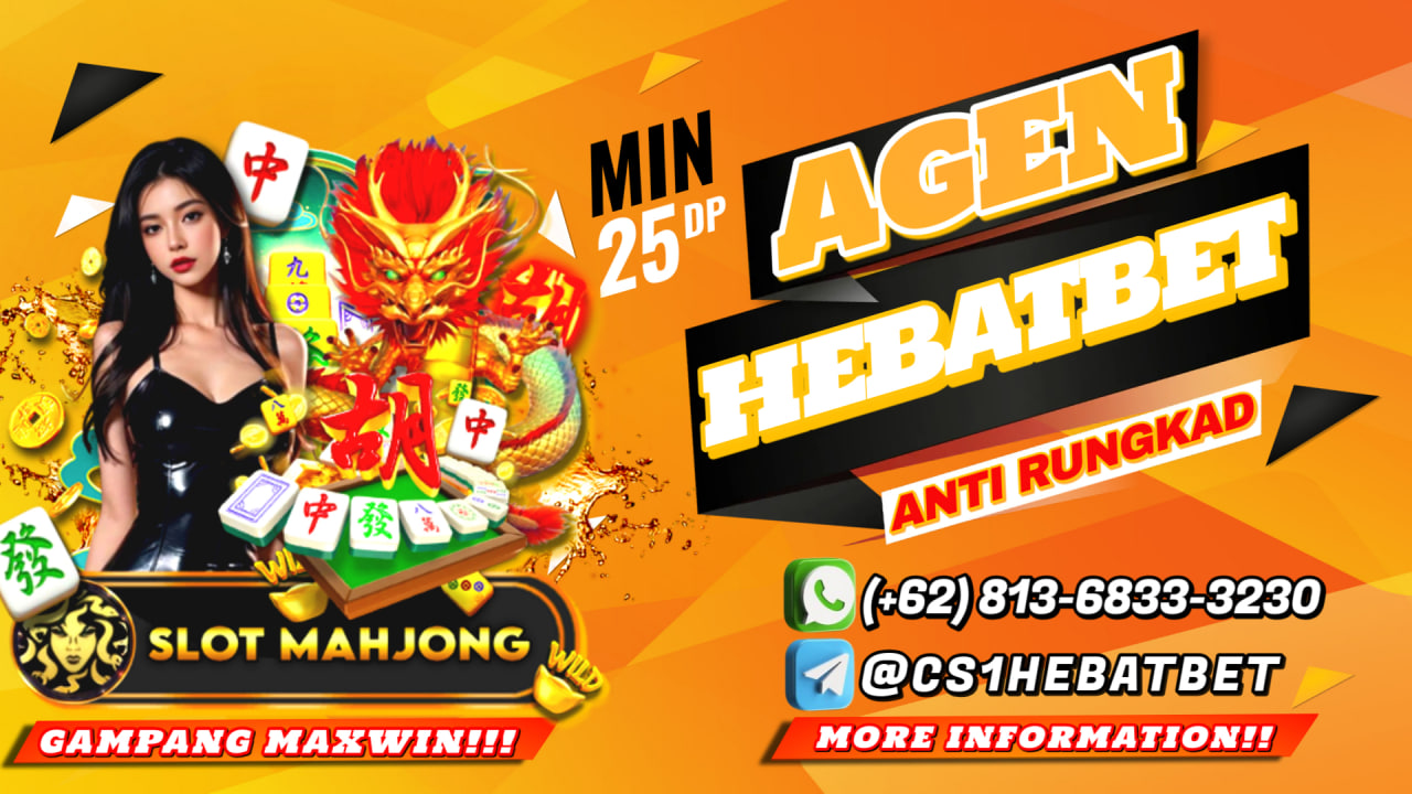 HEBATBET Merupakan Agen slot gacor terbaik dan terpercaya di indonesia dari tahun ke tahun. HEBATBET hadir sebagai solusi yang tepat bagi mereka yang mencari pengalaman judi online yang aman dan menguntungkan.