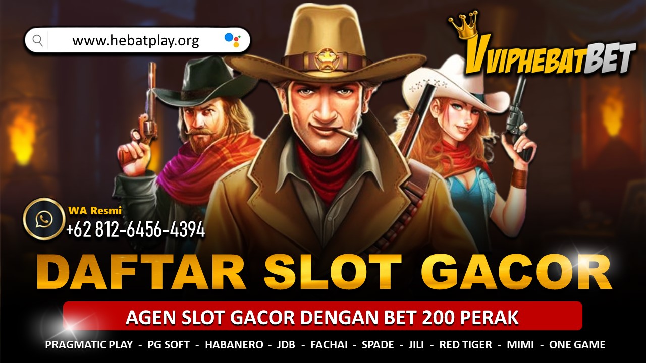 Vvip Hebatbet adalah situs slot gacor yang hadir sajikan bet 200 perak dengan jackpot terbesar terbaru di tahun 2024 dengan minimal deposit hanya 25 ribu saja.

WhatsApp : +62 812-6456-4394
Telegram : @vviphebatbet