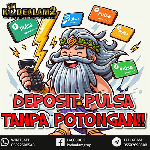 Deposit Pulsa Tanpa Potongan #KODEALAM2 Agen Deposit DANA OVO GOPAY LINKAJA 20