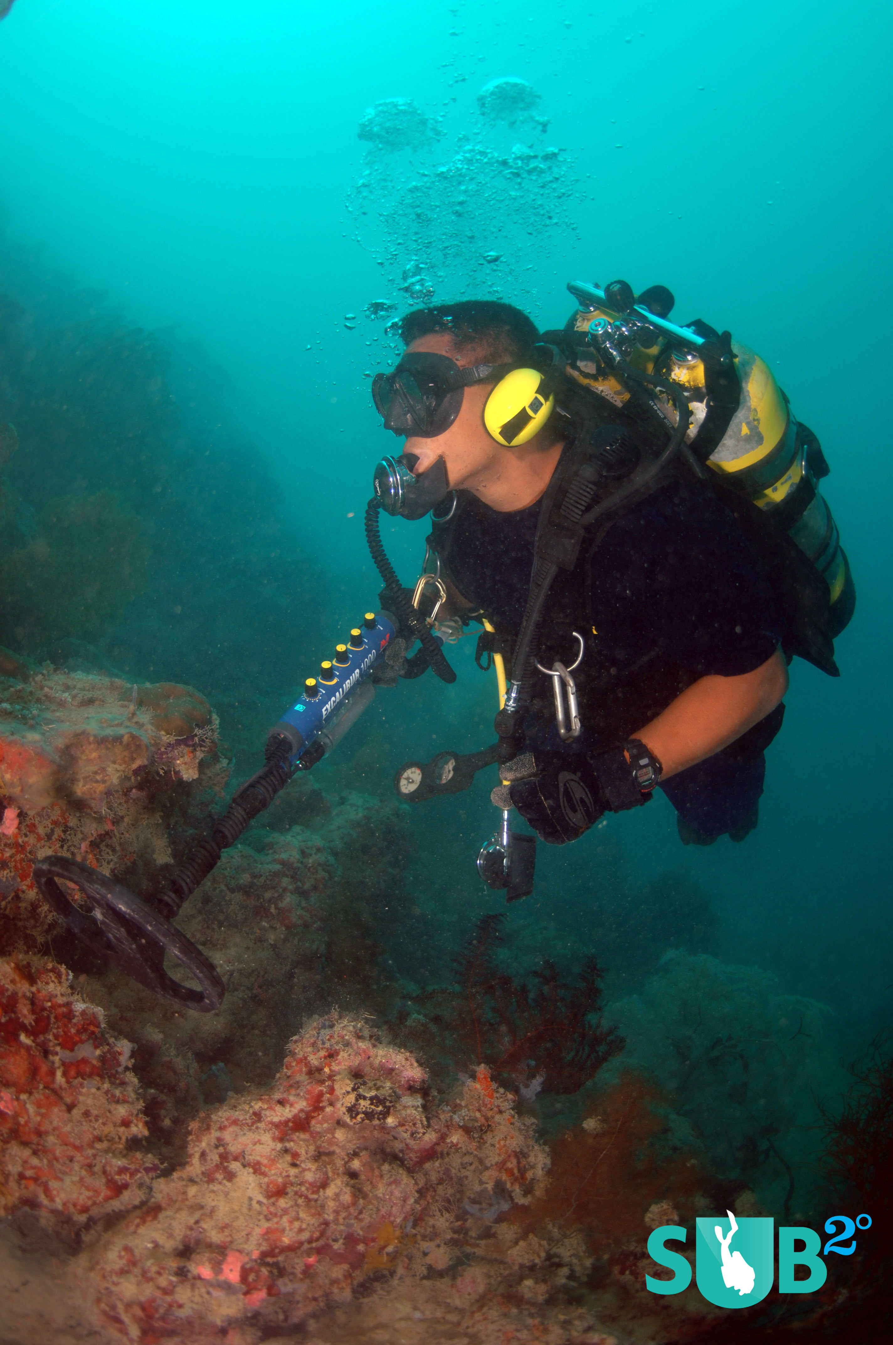Diving With A Metal Detector