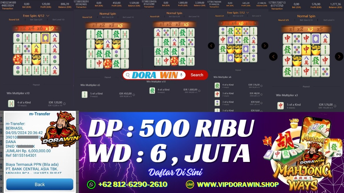 WOUU.. WOUUU SELAMAT ATAS KEMENANGAN PADA PAGI YANG CERAH INI BOSKUUHH 🫱🏻‍🫲🏼💸

UTAMA DI GAME SLOT ( MAHJONG WAYS ) GACORR PARAHH 🀄

DEPOSIT : 500 RIBU 💵🎰

PENARIKAN : 6, JUTA 🔥💰😱

AYOOO LOGIN SEKARANG JUGA ID KAMU MUMPUNG SLOT GAME NYA SEDANG GACOR PARAH BOSKUUHH. HANYA BERSAMA SITUS DORAWIN ❤️👍🏼🎰

LINK GABUN

WA : +62 812–6290–2610

LINK : amis-museeingres.com