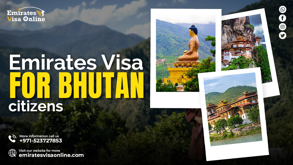 Discover everything you need to know about obtaining a  Emirates Visa for Bhutan Citizens. Learn about visa-on-arrival options for Saudi nationals, visa application processes, Emirates visa fees, Our expert visa services make it easy and affordable to secure your Dubai visa trip : Contact US - +971523727853 / Email - sales@emiratesvisaonline.com
