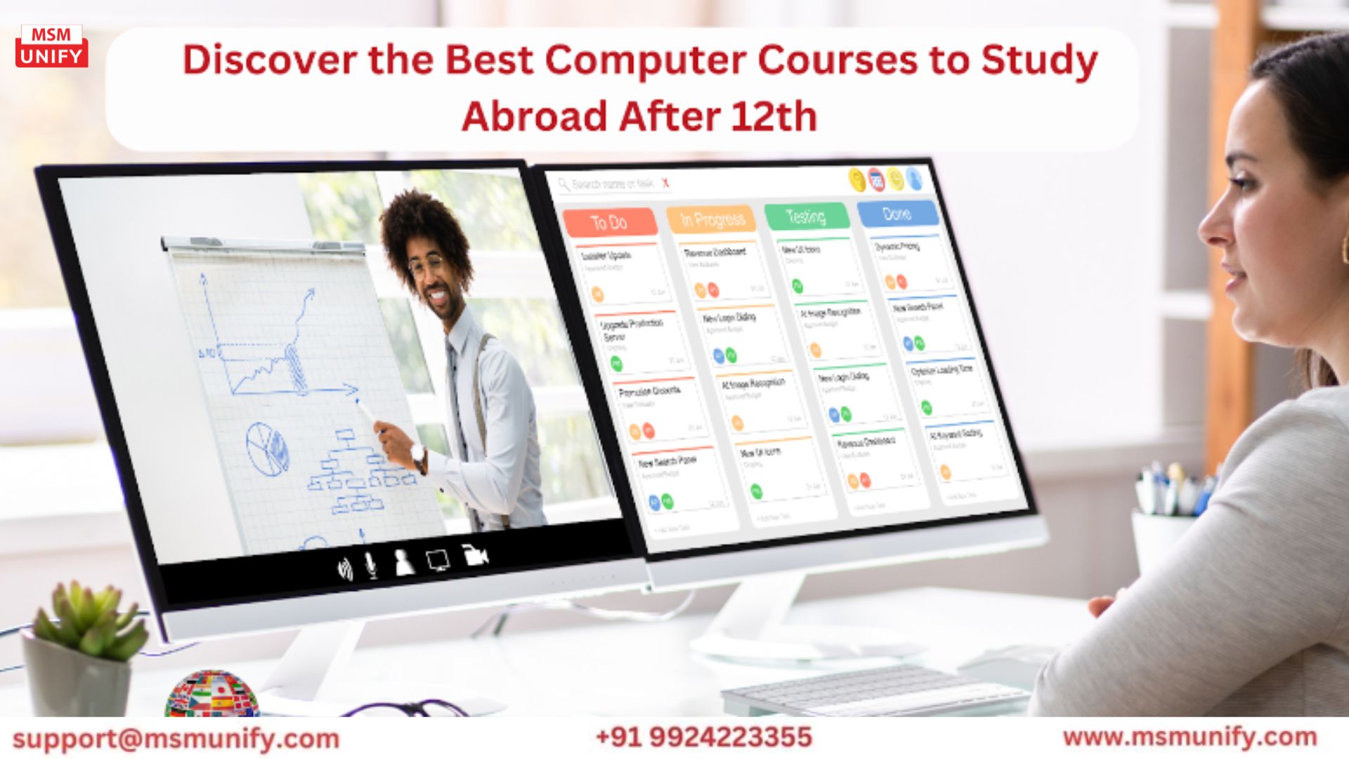 Explore the best <a href="https://www.msmunify.com/blogs/computer-courses-after-12th-to-study-abroad/">computer courses after 12th</a>to study abroad. Navigate your educational journey with cutting-edge programs designed for international students. From programming to data science, discover opportunities to shape your future in the dynamic world of technology.
