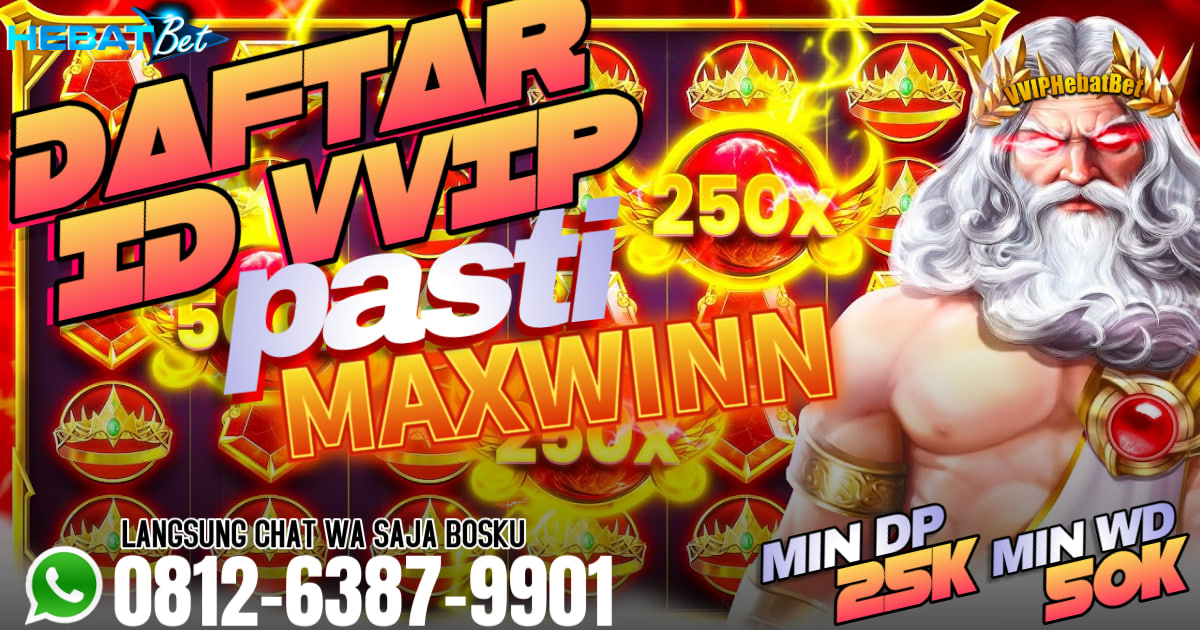 DAFTAR SLOT GACOR | AGEN SLOT GACOR | VVIPHEBATBET
VvipHebatbet situs slot gacor online no 1 di Indonesia sejak 2014, yang tentunya akan memberikan para member slot gacor maxwin merasakan sensasi berbeda ketika bermain game slot gacor gampang menang terbaru.