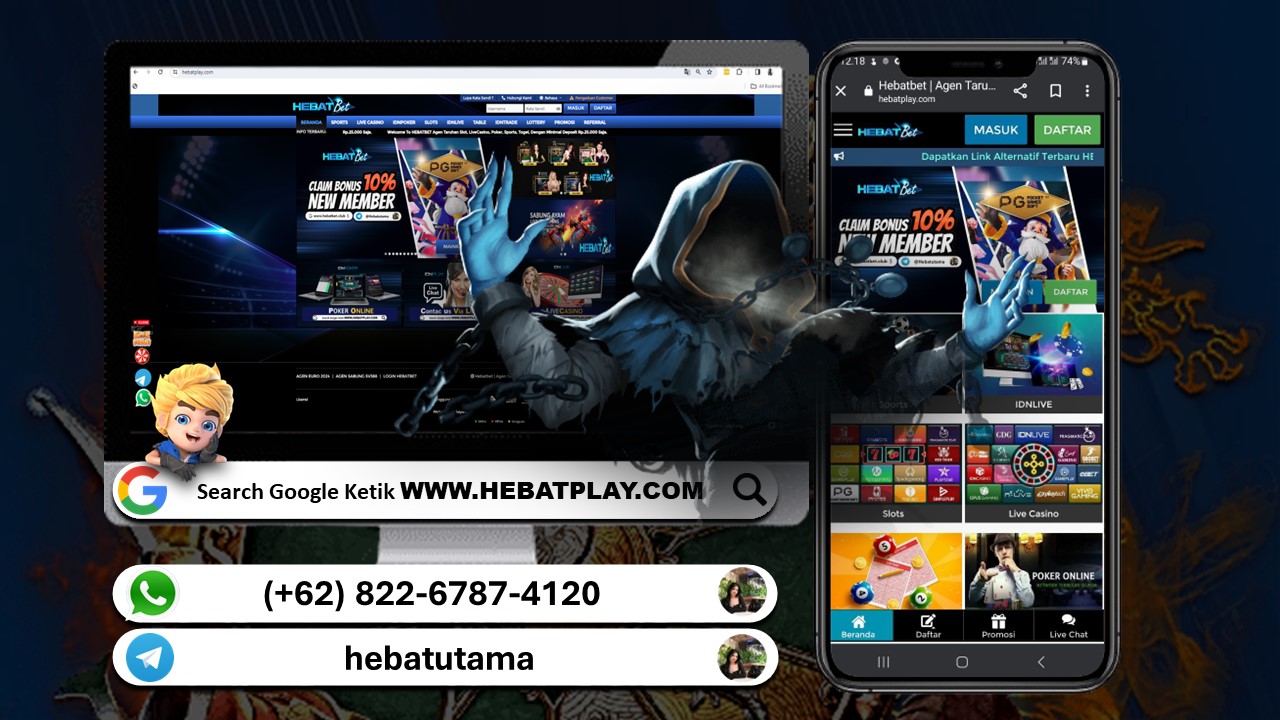 Daftar HEBATBET bisa Anda lakukan melalui Link Alternatif Resmi Terbaru Kami di https://hebatplay.com/register. Hebatbet menerima segala jenis Transaksi melalui Bank Lokal, E-Wallet, dan Pulsa, dengan minimal deposit Rp.25.000 saja Anda sudah bisa memainkan segala jenis permainan seperti Slot Game, Poker, Live Casino, Sports, Togel. Gabung bersama kami HEBATBET dan claim bonus member baru hingga 10%. Nikmati layanan terbaik hebatbet via Livechat HEBATBET yang akan di respon langsung oleh CS yang tentunya sudah sangat berpengalaman.