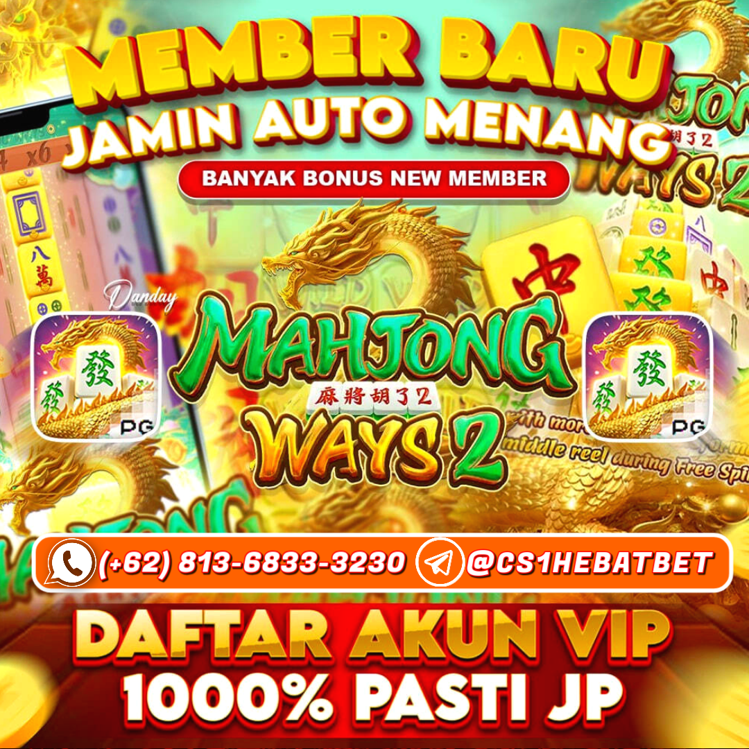 HEBATBET Merupakan Agen slot gacor terbaik dan terpercaya di indonesia dari tahun ke tahun. HEBATBET hadir sebagai solusi yang tepat bagi mereka yang mencari pengalaman judi online yang aman dan menguntungkan. Sebagai agen judi online terpercaya, HEBATBET menawarkan berbagai jenis permainan menarik dan dikenal memiliki winrate tinggi. 