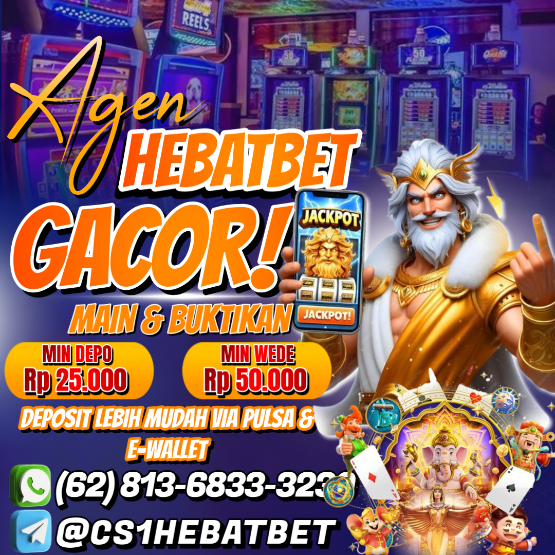 HEBATBET Merupakan Agen slot gacor terbaik dan terpercaya di indonesia dari tahun ke tahun. HEBATBET hadir sebagai solusi yang tepat bagi mereka yang mencari pengalaman judi online yang aman dan menguntungkan.