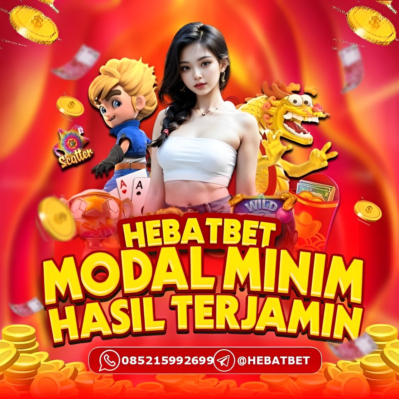 Daftar Slot gacor Indonesia dapat anda lakukan bersama agen daftar resmi Slot Indonesia, Hebatbet. Persyaratan utama daftar Slot Gacor Indonesia ialah memiliki salah satu akun rekening bank lokal seperti BCA, BNI, BRI, Mandiri, CIMB Niaga ,Danamon dan E- Wallet.Costumer Servis Hebatbet yang online selama 24jam penuh untuk siap meyani anda dengan cepat dan tepat Setelah anda memiliki salah satu rekening bank lokal yang kami sebutkan, maka langkah berikutnya anda dapat menghubungi kontak agen Slot Gacor Hebatbet dibawah ini :

Daftar GRATIS!! Minimal Deposit Hanya 25 RIBU!!!💸

Mau Join ?? Langsung via WhatsApp kita :
WHATSAPP : +62 852-1599-2699
TELEGRAM :hebatbet
DAFTAR SEKARANG