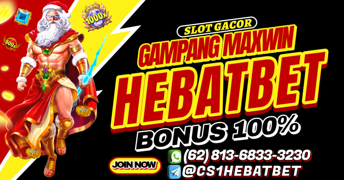 HEBATBET Merupakan Agen slot gacor terbaik dan terpercaya di indonesia dari tahun ke tahun. HEBATBET hadir sebagai solusi yang tepat bagi mereka yang mencari pengalaman judi online yang aman dan menguntungkan. Sebagai agen judi online terpercaya, HEBATBET menawarkan berbagai jenis permainan menarik dan dikenal memiliki winrate tinggi.