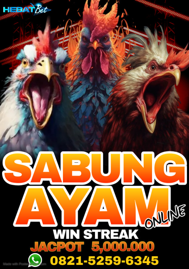 Agen VVIP HEBATBET adalah agen sabung ayam online ter aman dan terpercaya di indonesia, Menyediakan bonus win 7 x beruntun, dan maximal hadiahh Rp 5.000.000.00 📷yuk join sekarang Daftar : https://heylink.me/DaftarAkunVVIPHebatbet/ Minimal Deposit Hanya 25 RIBU!!!💸 Mau Join ?? Langsung via WhatsApp kita : WhatsApp : 082115843041 Telegram : @Vviphebatbet Rasakan Sensasi Nya Hanya Di VVIPHEBATBET NB: Bergabung Bersama Hebatbet Anda akan Mendapatkan Pelayanan dan Bonus Terbaik. Mari Bergabung Bersama Kami Saat Ini Juga !!