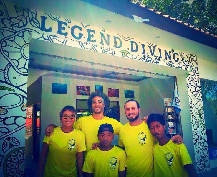 Legend diving lembongan team