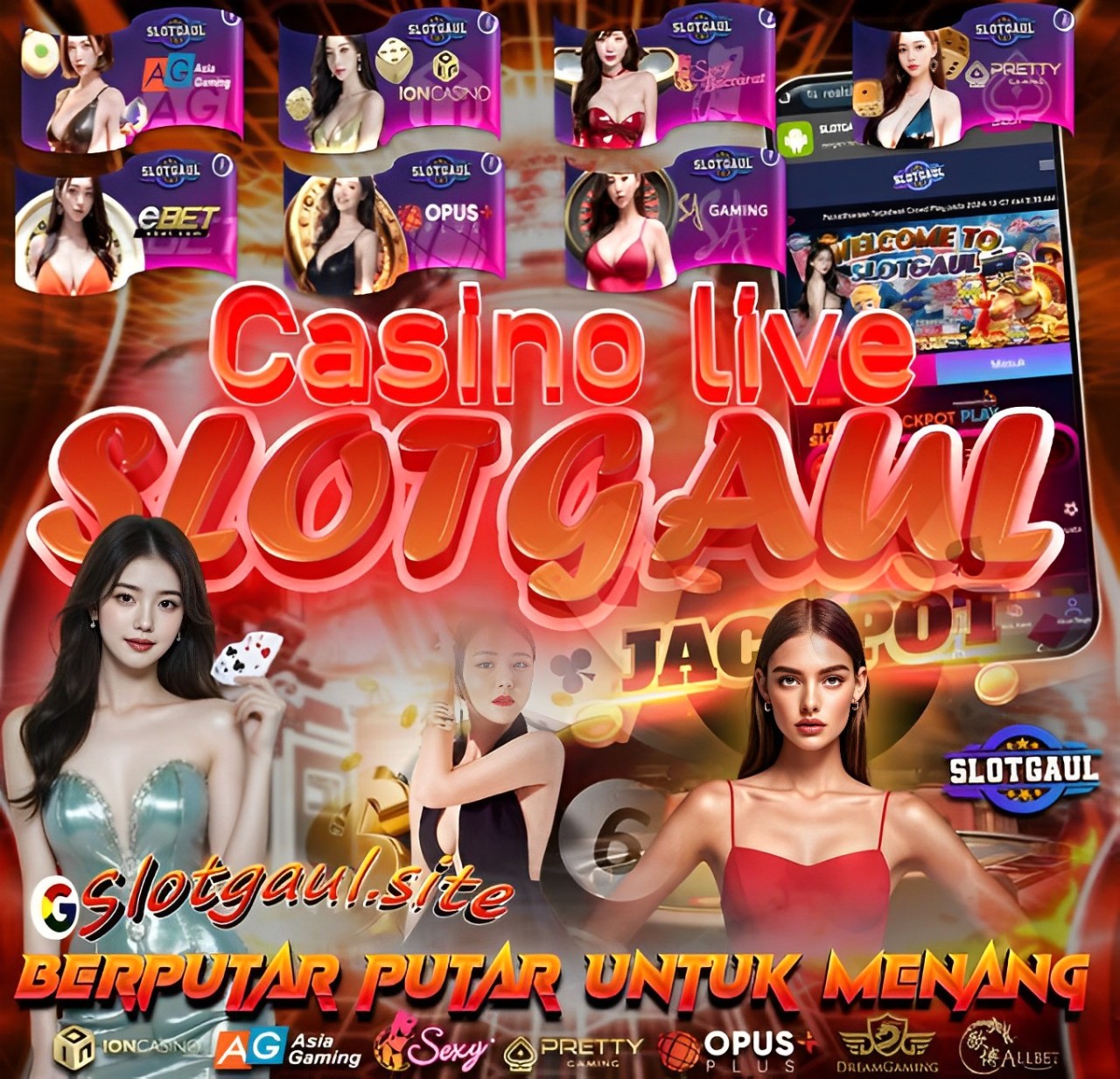 Casino online dengan provider terlengkap hanya di SLOTGAUL, dengan menggunakan 1 id sudah bisa merasakan semua permainan yang di sediakan oleh SLOTGAUL!
#slotgaul #slotgacor #livecasino