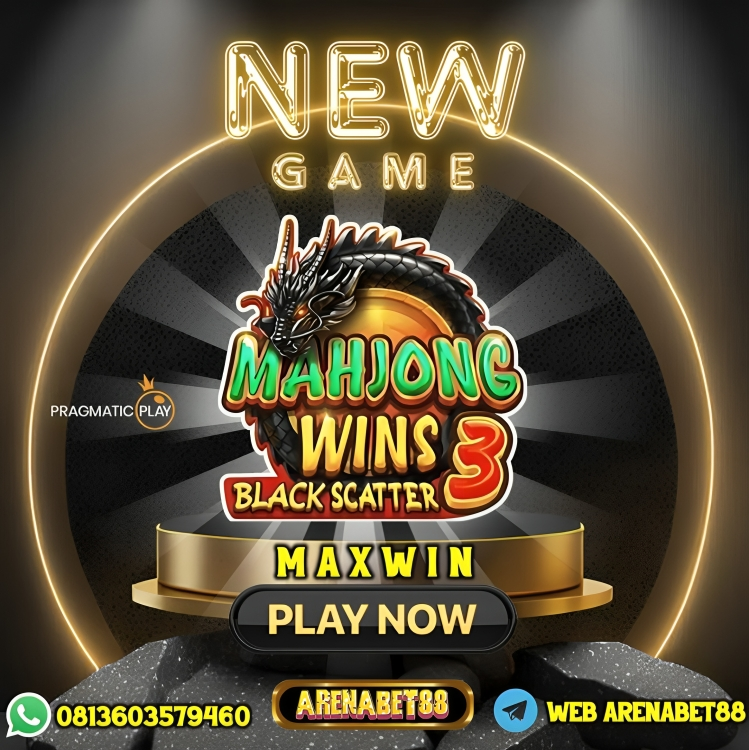 Arenabet88 telah menyediakan game permainan terbaru yang terdapat di game pragmatic dan sudah rilis di arenabet88 dengan nama game MAHJONOG WINS 3 yang terdapat di pragmatic.Kamu bisa memainkan permainan ini dengan minimal bet hanya 400 perak dan game ini memiliki tampilan yang menarik dari pada game mahjong pada umum nya,,,yaitu scater naga hitam.Di game terbaru ini terdapat tampilan scater naga hitam yang tidak di miliki oleh game mahjong lainnya.Jadi segera coba permainan tersebut hanya di arenabet88 dan kamu bisa mendapatkan keuntungan yang besar dari permainan tersebut.

SEGERA BERGABUNG DI ARENABET88 DAN MAINKAN GAME SLOT PRAGMATIC,PG SOFT,SPADE GAMING DAN GAME LAIN NYA.

JIKA ANDA BERMINAT UNTUK MENCOBA KEBERUNTUNGAN ANDA SEGERA DAFTARKAN AKUN ANDA:

https://heylink.me/WEBARENABET88/

NO KONTAK : 0822–2020–2036
TELEGRAM : WEB ARENABET88

#fyptwitterviral #fypageシ #PrabowoBerantasKorupsi #indoreviralvideo