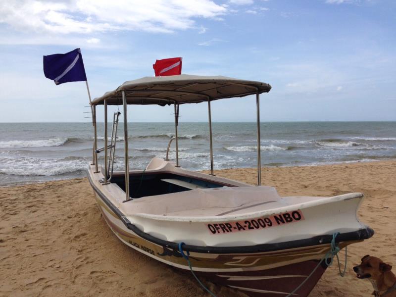 Our boat in Negombo!