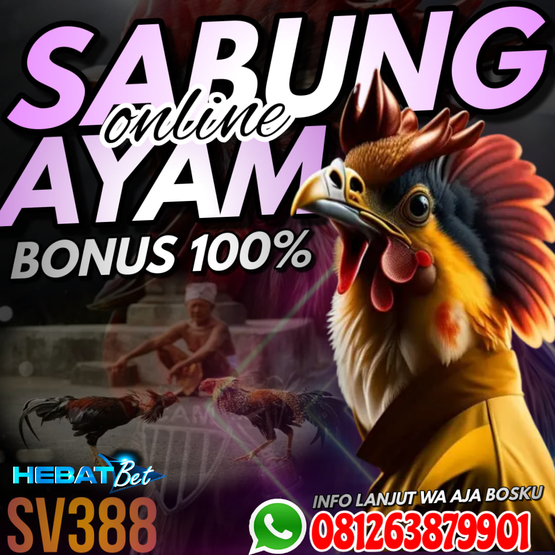 Agen HEBATBET adalah agen sabung ayam online ter aman dan terpercaya di indonesia, Menyediakan bonus win 7 x beruntun, dan maximal hadiahh Rp 5.000.000.00 📷yuk join sekarang Daftar : https://s.id/VVIPHEBTABET Minimal Deposit Hanya 25 RIBU!!!💸 Mau Join ?? Langsung via WhatsApp kita : 📲WhatsApp : 0812-6456-4394 📲Telegram : @Vviphebatbet Rasakan Sensasi Nya Hanya Di VVIPHEBATBET NB: Bergabung Bersama Hebatbet Anda akan Mendapatkan Pelayanan dan Bonus Terbaik. Mari Bergabung Bersama Kami Saat Ini Juga !! ..