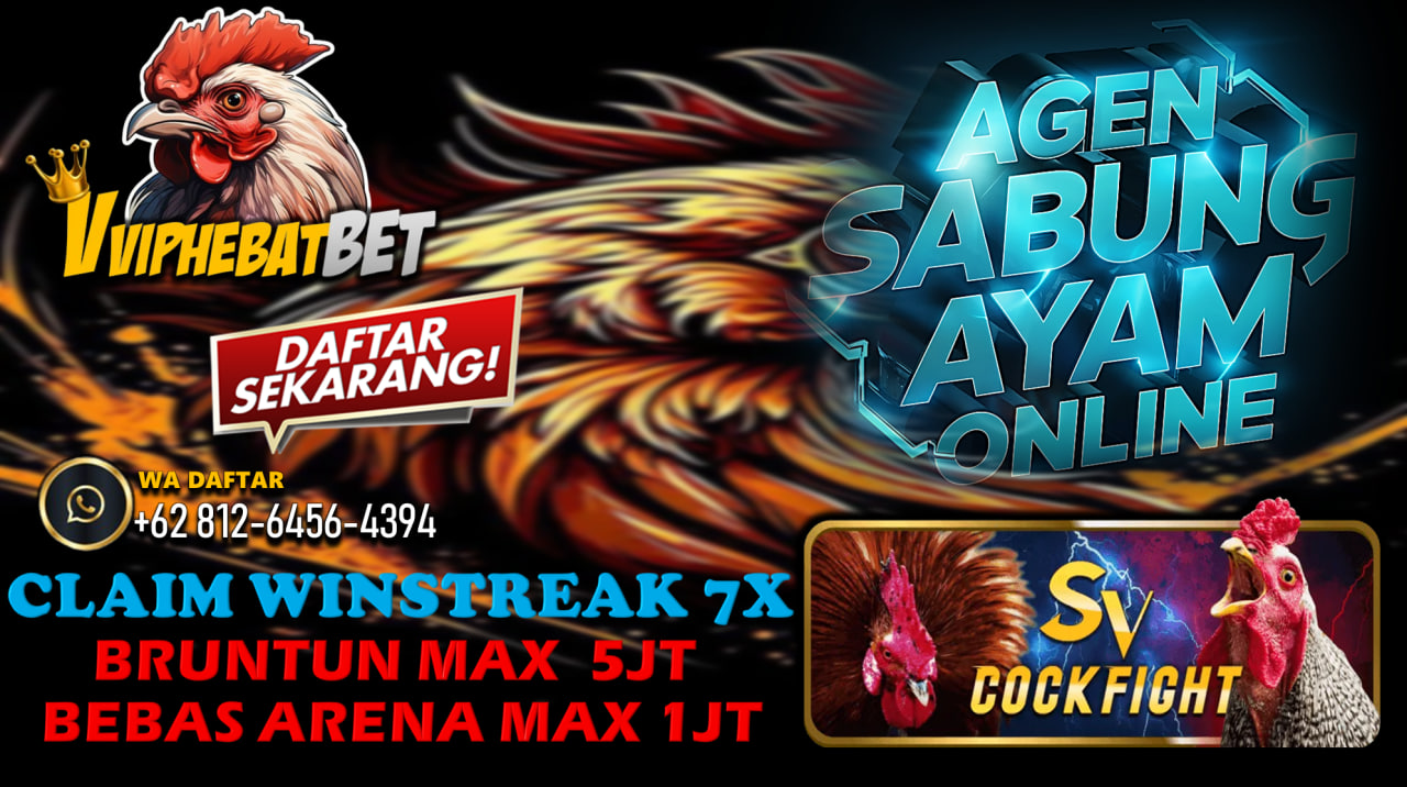 Syarat Mudah Ya Boskuhh 😍
Bebas Arena Juga Ada Ya Boskuh
Rasakan Sensasi Nya Hanya Di VVIPHEBATBET 
NB:  Bergabung Bersama Hebatbet Anda akan Mendapatkan Pelayanan dan Bonus Terbaik. Mari Bergabung Bersama Kami Saat Ini Juga !!
Daftar GRATIS!! Minimal Deposit Hanya 25 RIBU!!!💸
Mau Join ?? Langsung via WhatsApp kita :
WHATSAPP : (+62) 812-6387-9901
TELEGRAM :vviphebatbet
Link Daftar : https://s.id/VVIPHEBTABET