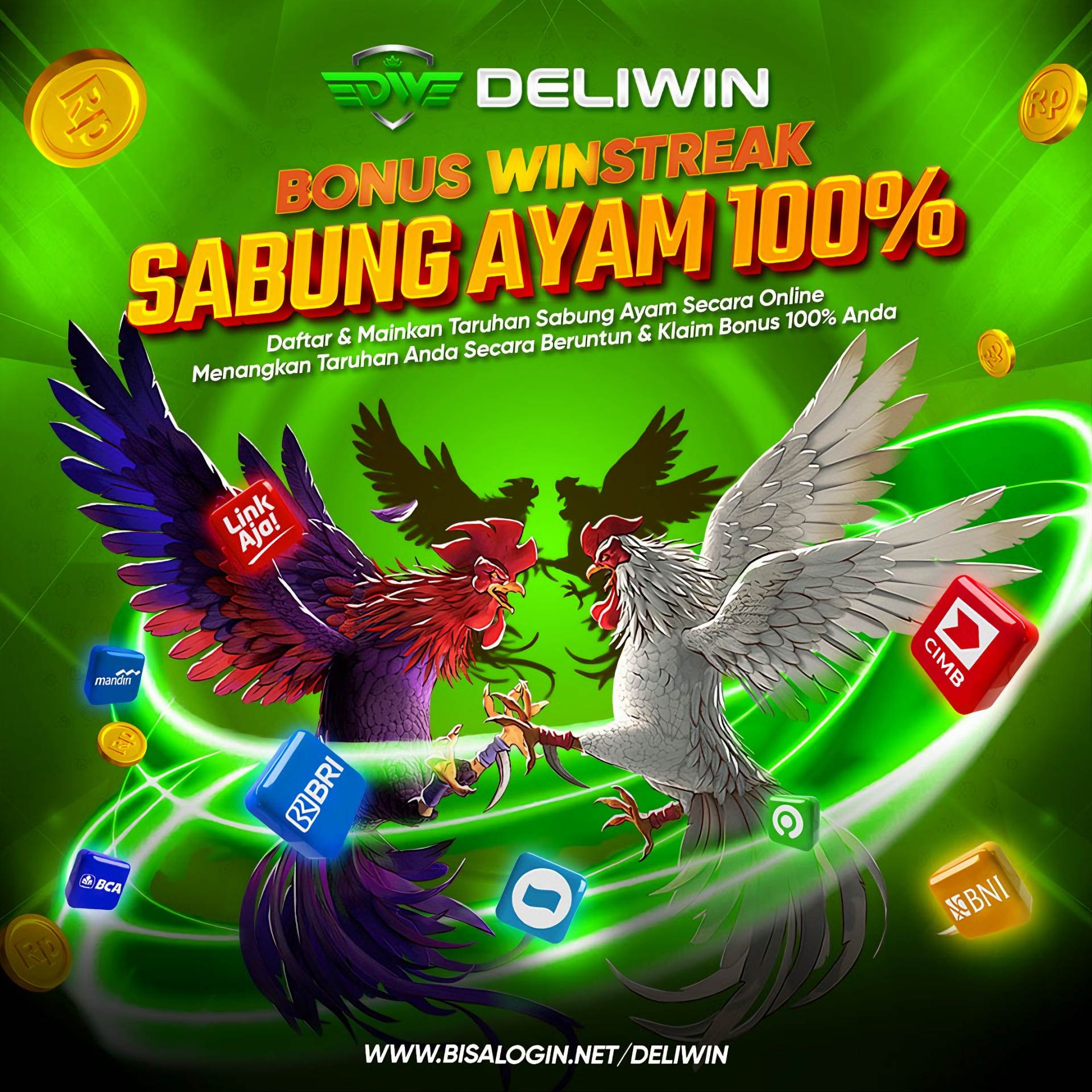 DELIWIN adalah agen resmi sabung ayam online terbaik dan terpercaya di Indonesia yang menghadirkan layanan live streaming online 24jam nonstop. Kingmpo menyediakan provider sabung ayam Sv338, WS168, dan club388 yang aman dan terpercaya di indonesia.

Selain itu DELIWIN merupakan Agen Judi Sabung Ayam online Terbaik yang sudah memiliki lebel bersertifikat resmi, Situs ini terbukti aman dan terpercaya. tidak hanya itu DELIWIN juga memiliki bonus winstreak sabung ayam 100%, Segera Daftarkan Akun Anda dan nikmati sensasi arena sabung ayam online 24 jam nonstop.


#deliwin #daftardeliwin #prediksi #prediksibola #euro2024 #sabungayam #sabungayamsv388 #agenbolatangkas #bolatangkas #mmtangkas #tangkas #agenbolasbobet #agenbolaterpercaya #jadwalbola #tajiayam 