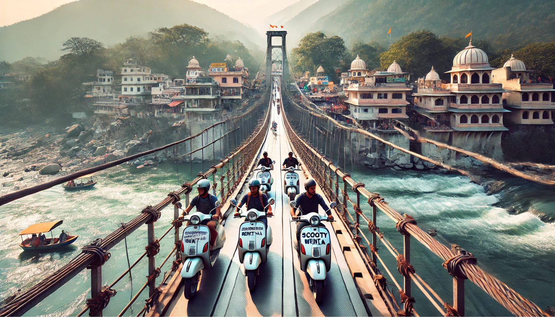 Scooty Rental in Laxman Jhula